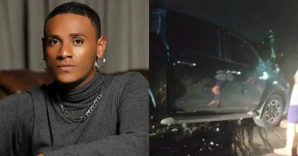Influencer Ney Lima sofre acidente de carro na Bahia e passa bem