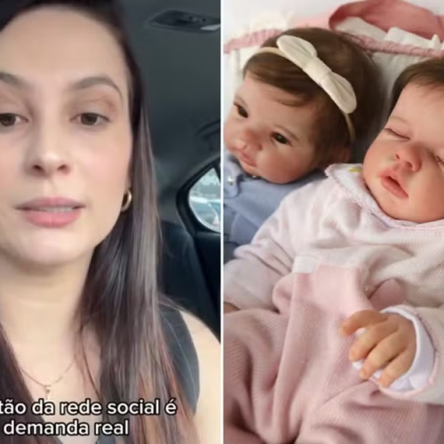 Casal disputa rede social de bebê reborn após separação e lucro com publicidade, diz advogada